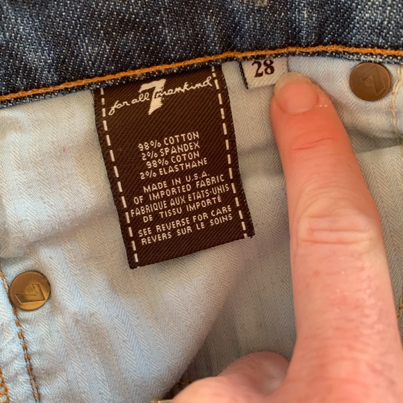 7 For All Mankind Bootcut Jeans - 28 - Picture 4 of 6